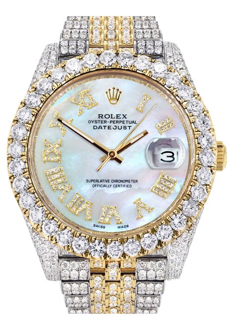 white gold rolex with diamonds|solid gold rolex with diamonds.